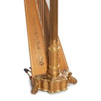 A Lyon and Healy Giltwood Harp