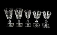 A Hawkes Cut-Glass Part Stemware Service — 20TH CENTURY