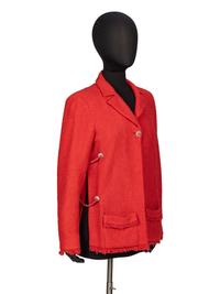 Chanel, Coral Tweed Jacket