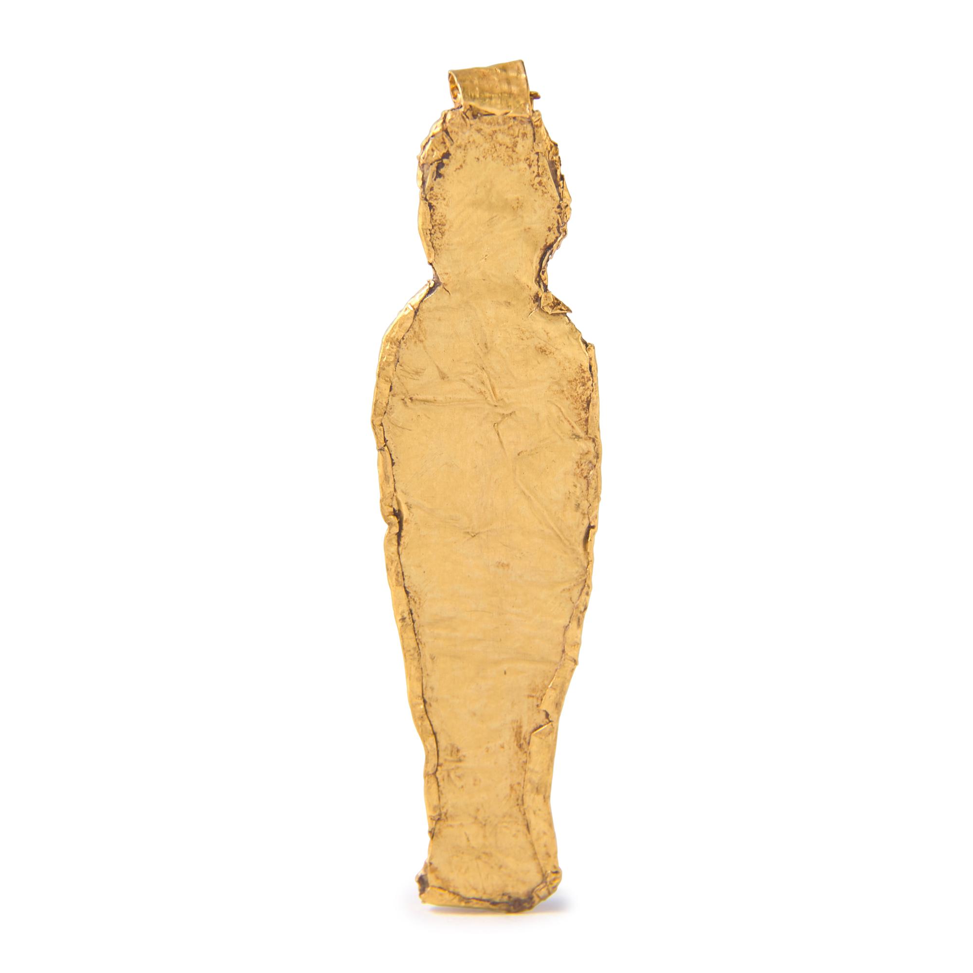 A Roman Gold Sheet Venus Pendant