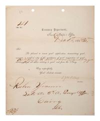 [SLAVERY & ABOLITION] -- [COCKRAN, Francis S. (1814-1886)]. Archive of letters to Maryland abolitionist and Underground Railroad supporter, comprising:
