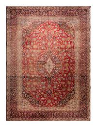 A Kashan Wool Rug