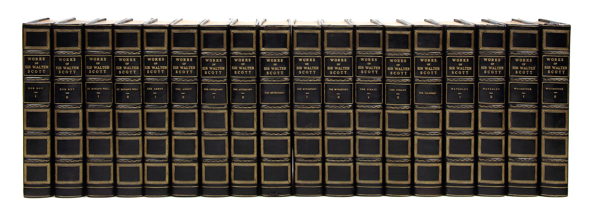 SCOTT, Walter Sir (1771-1832). Works. Boston: Dana Estes & Company, 1900.