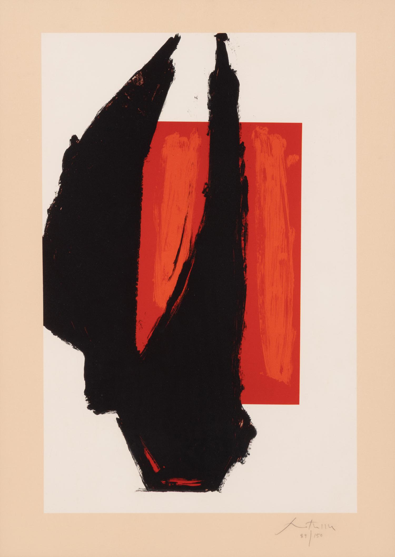 Robert Motherwell (American, 1915-1991) — Art 1981 Chicago Print, 1981