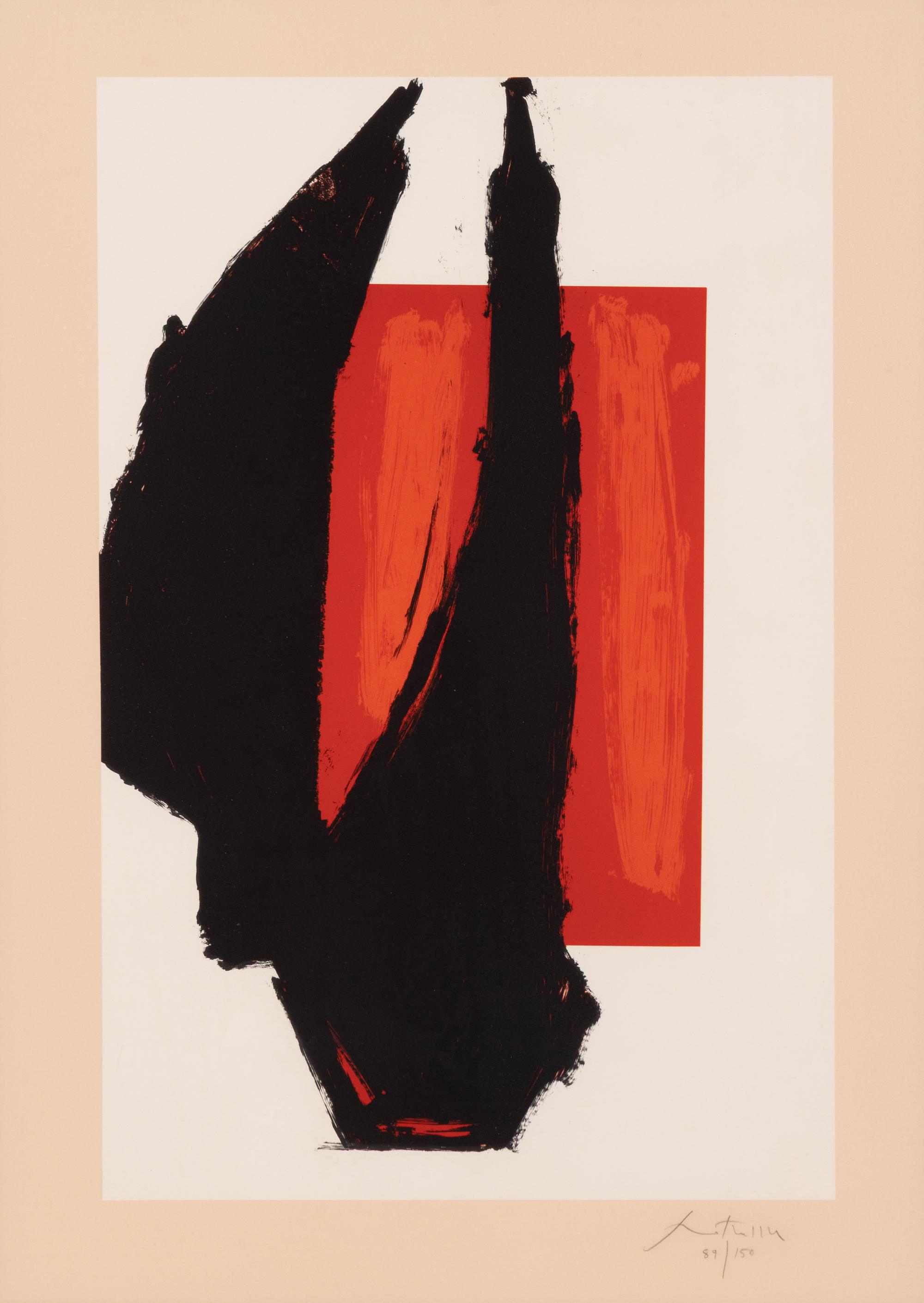 Robert Motherwell (American, 1915-1991) — Art 1981 Chicago Print, 1981