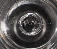 Thirty-Six Steuben Twist Stem Wine Glasses