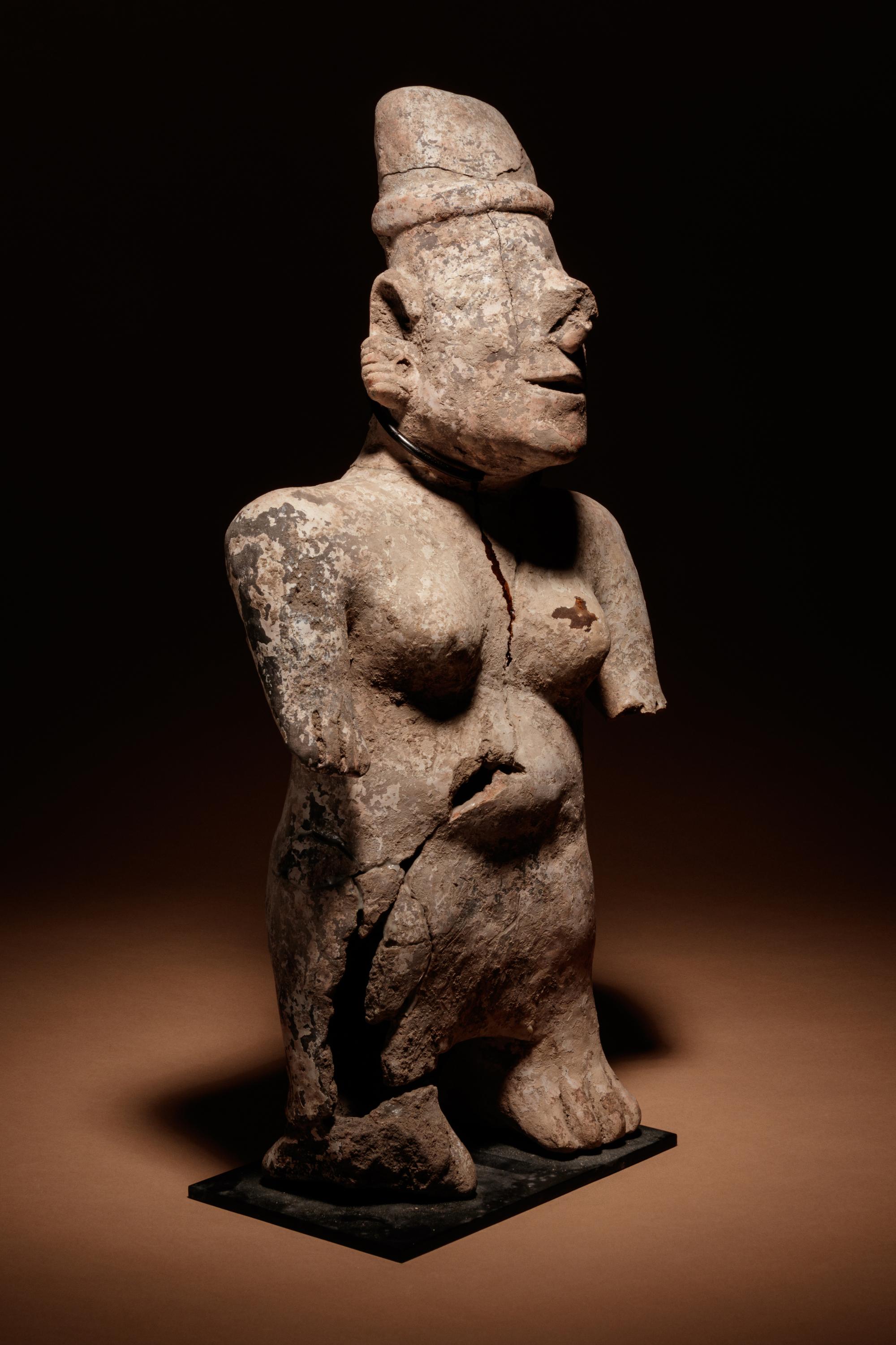 A Nayarit Terracotta Standing Figure
