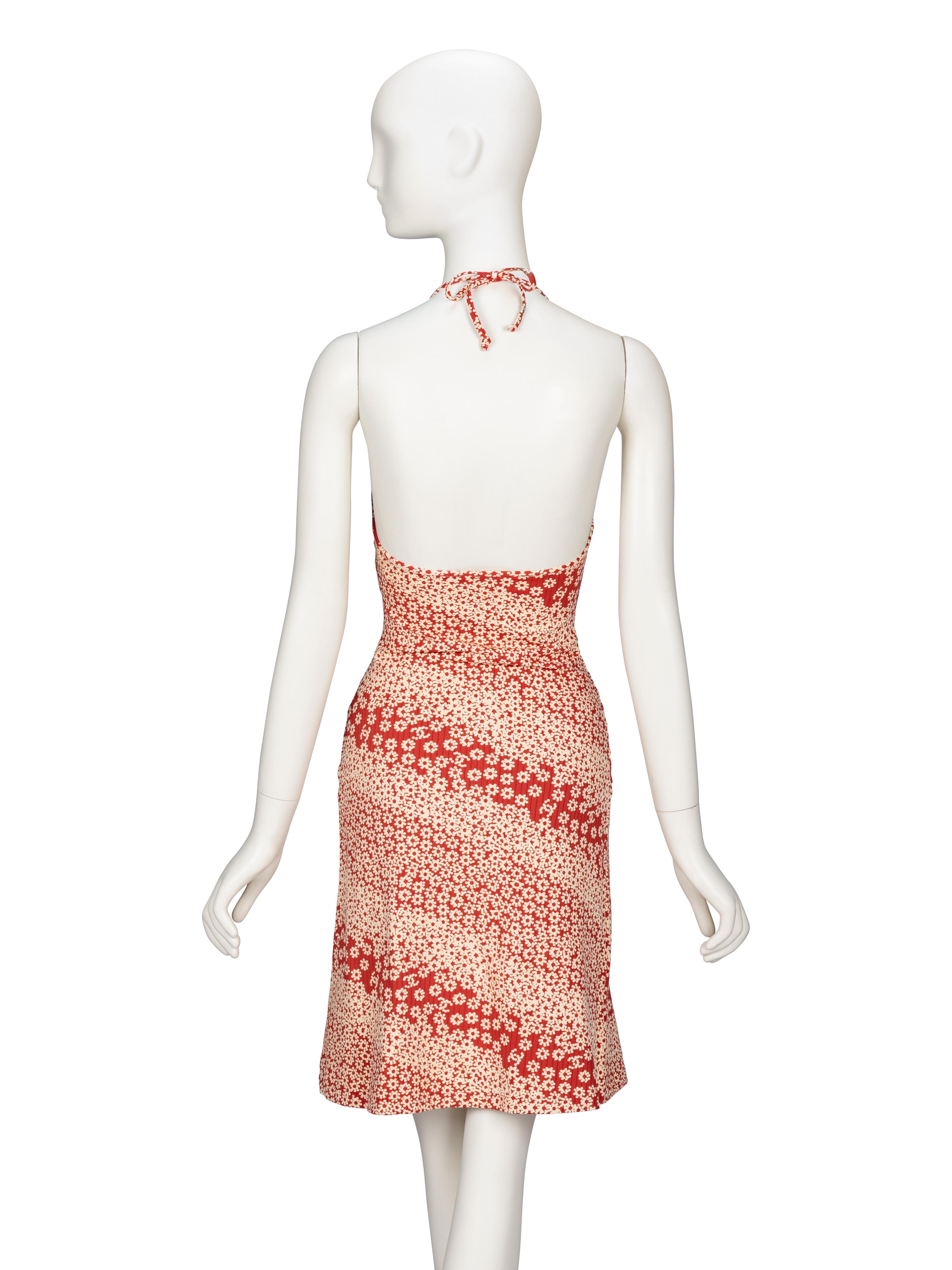 Chanel, Floral Halter Dress