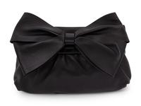 Black Valentino Leather Bow Bag