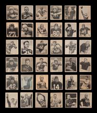 A Near Set of 1948 Bowman Football Cards (106/108)