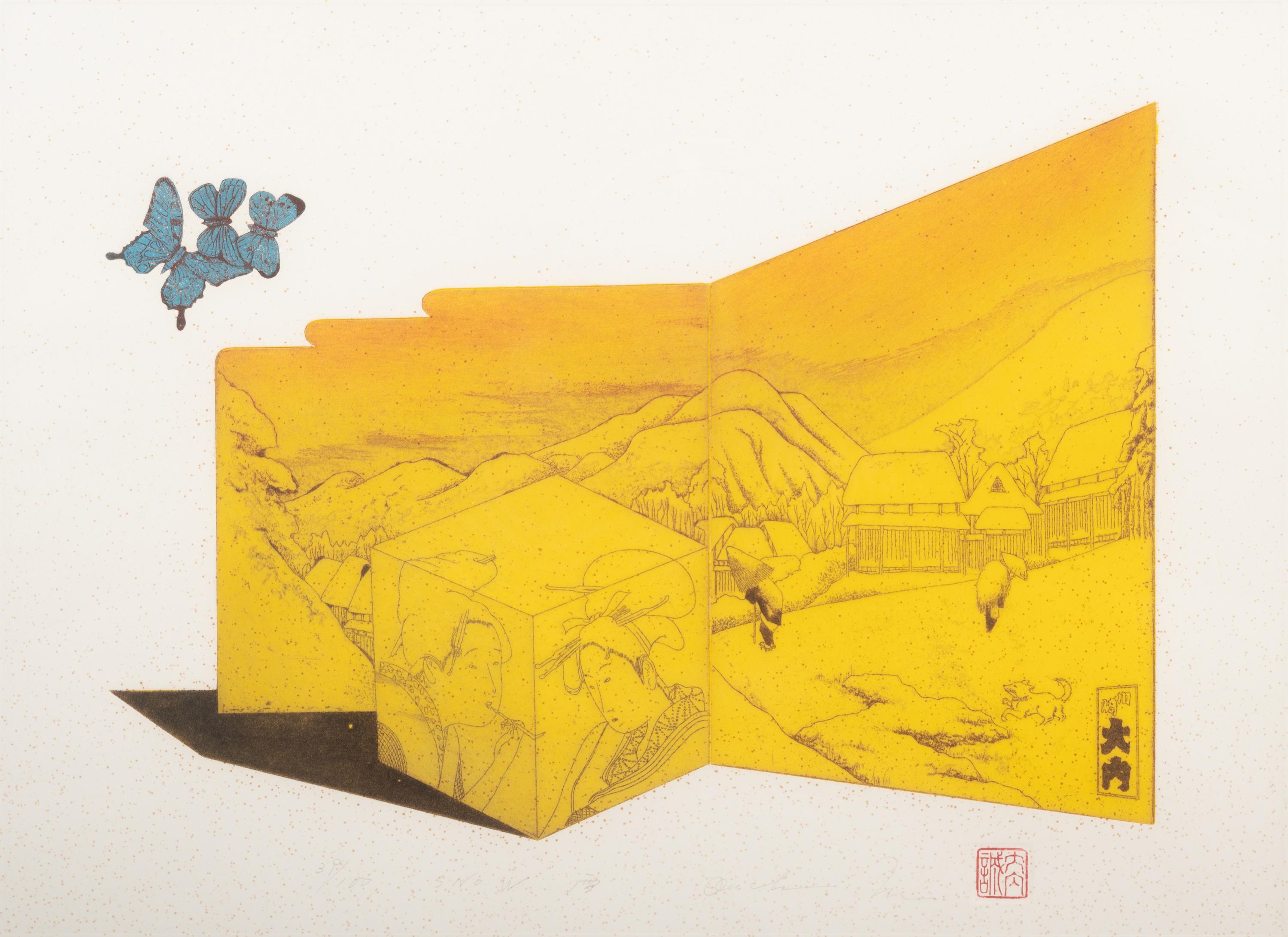 A Japanese Woodblock Print
