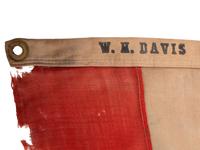 [FLAGS]. 38-star American flag converted to a 48-star flag. Ca 1876-1950s.