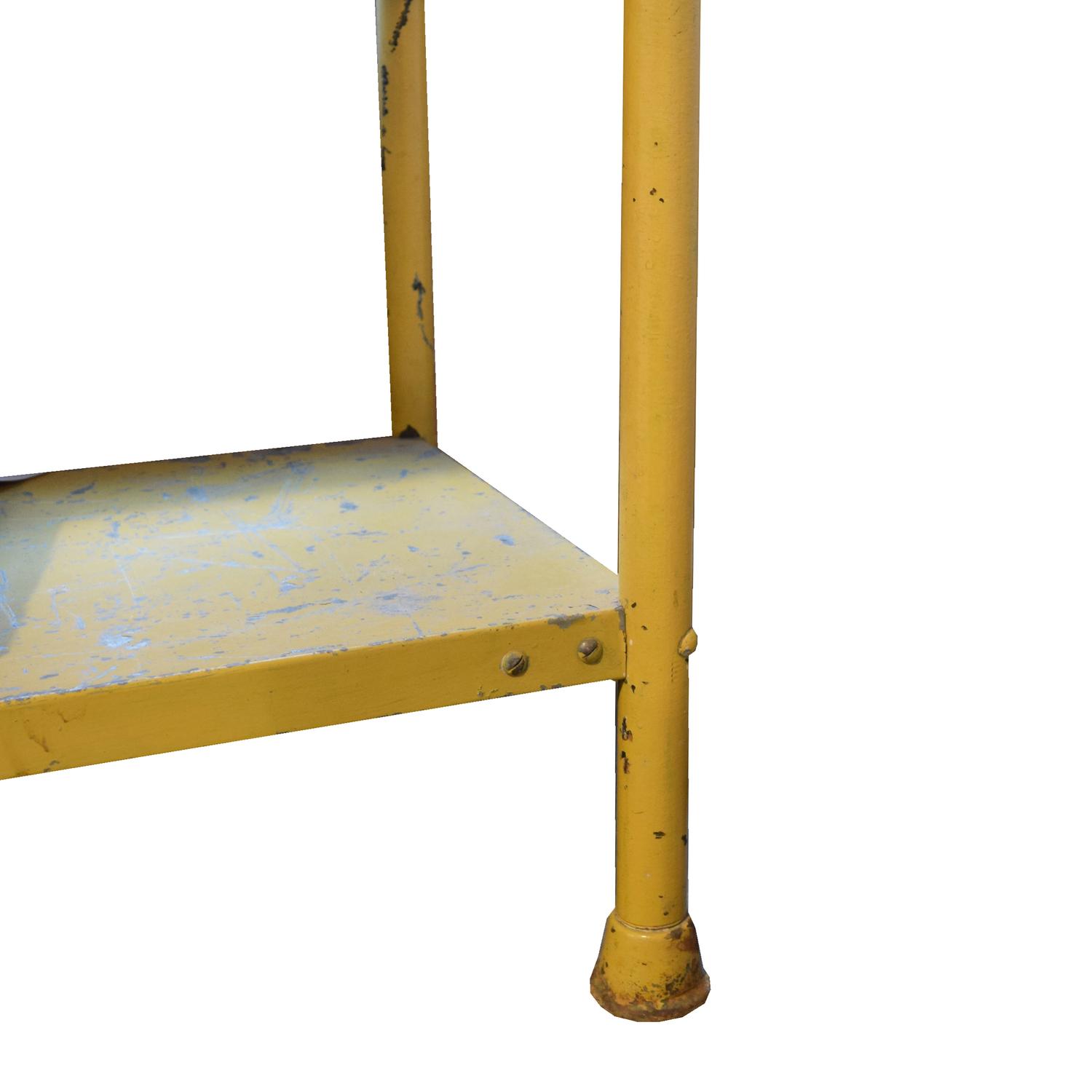 A Steel Industrial Table 60" W x 24" D x 36" H — United States, Circa 1950