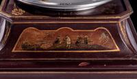 A French Ebonized, Parcel-Gilt and Pewter Turtle Mystery Clock, A. Cadot