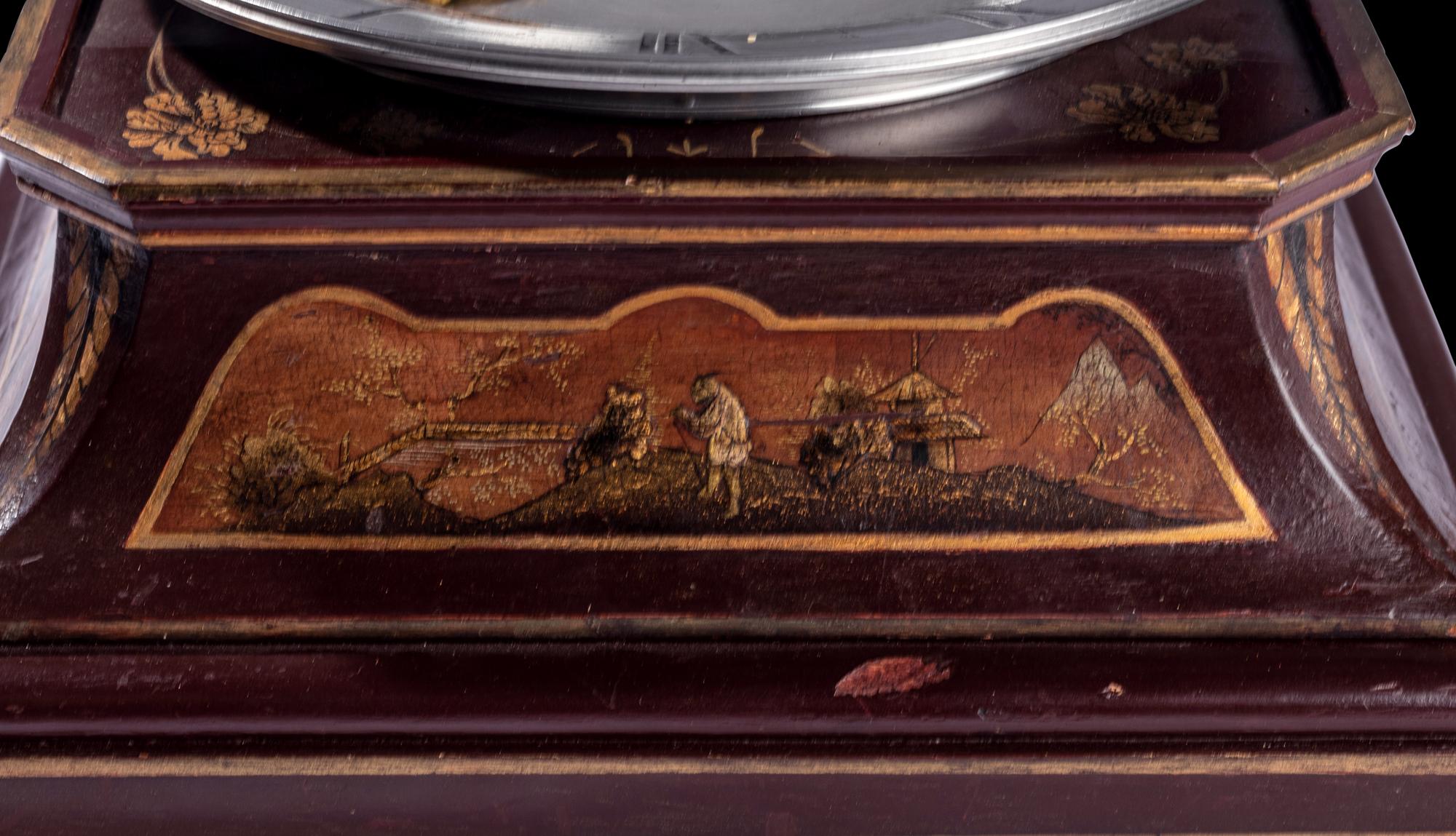 A French Ebonized, Parcel-Gilt and Pewter Turtle Mystery Clock, A. Cadot