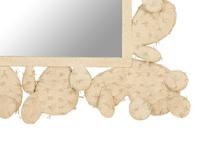 A Whimsical Painted Metal Cactus Framed Mirror