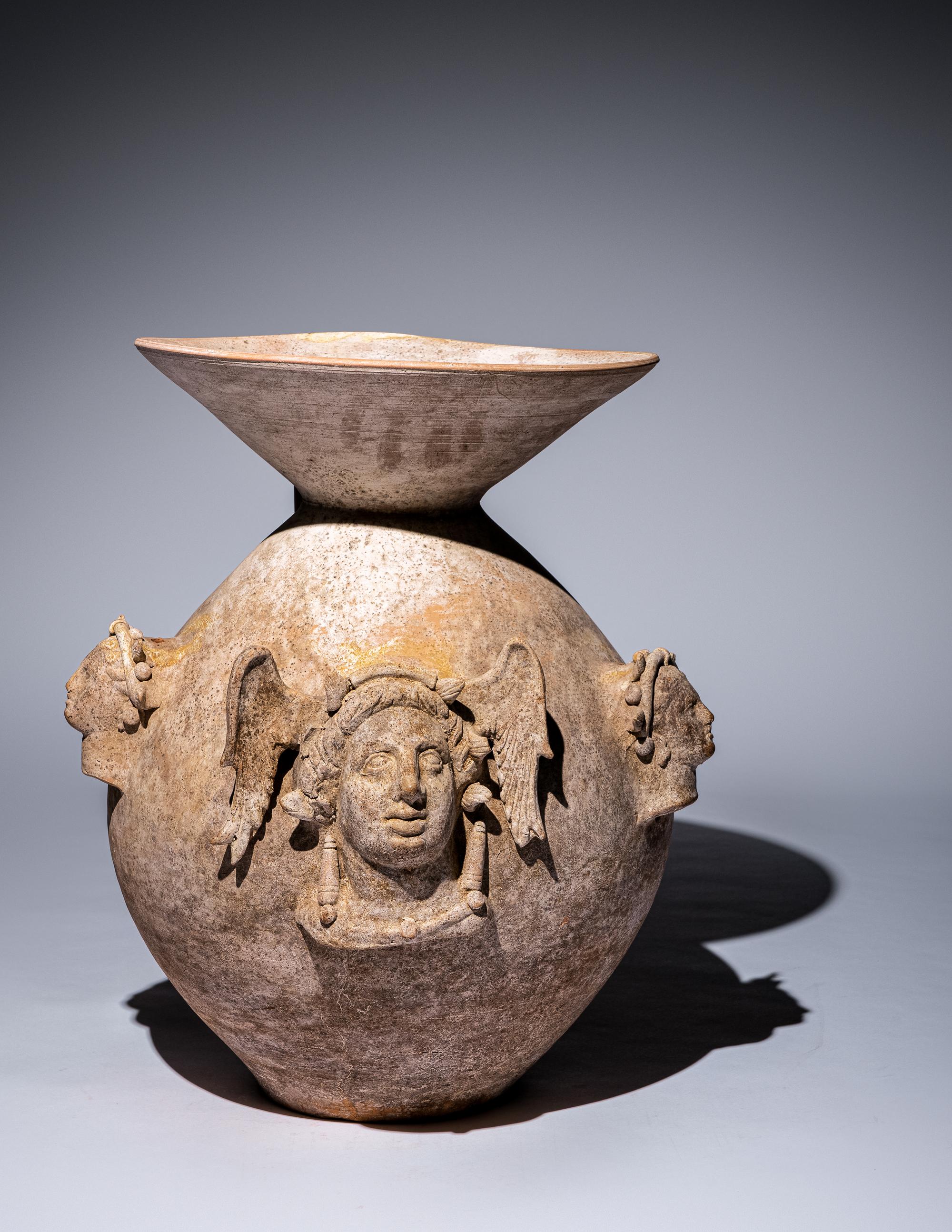 A Canosan Pottery Olpe