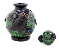 John Nygren, (American, b. 1940), Untitled Lizard Bottle, 1978