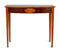 A George III Style Mahogany Console Table