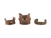 Navajo Copper and Brass Cuff Bracelets
