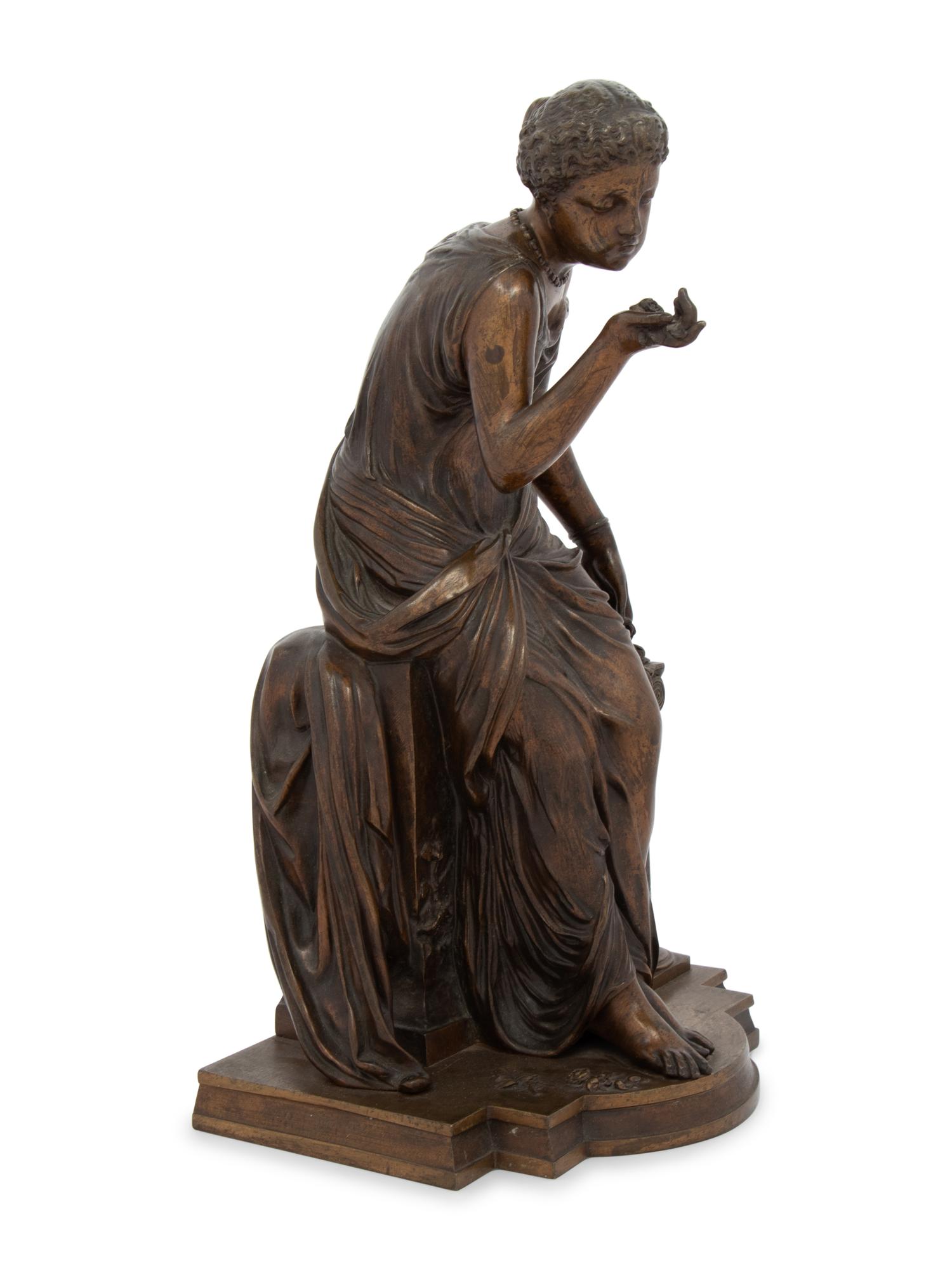 A French Bronze Figure of a Neoclassical Woman