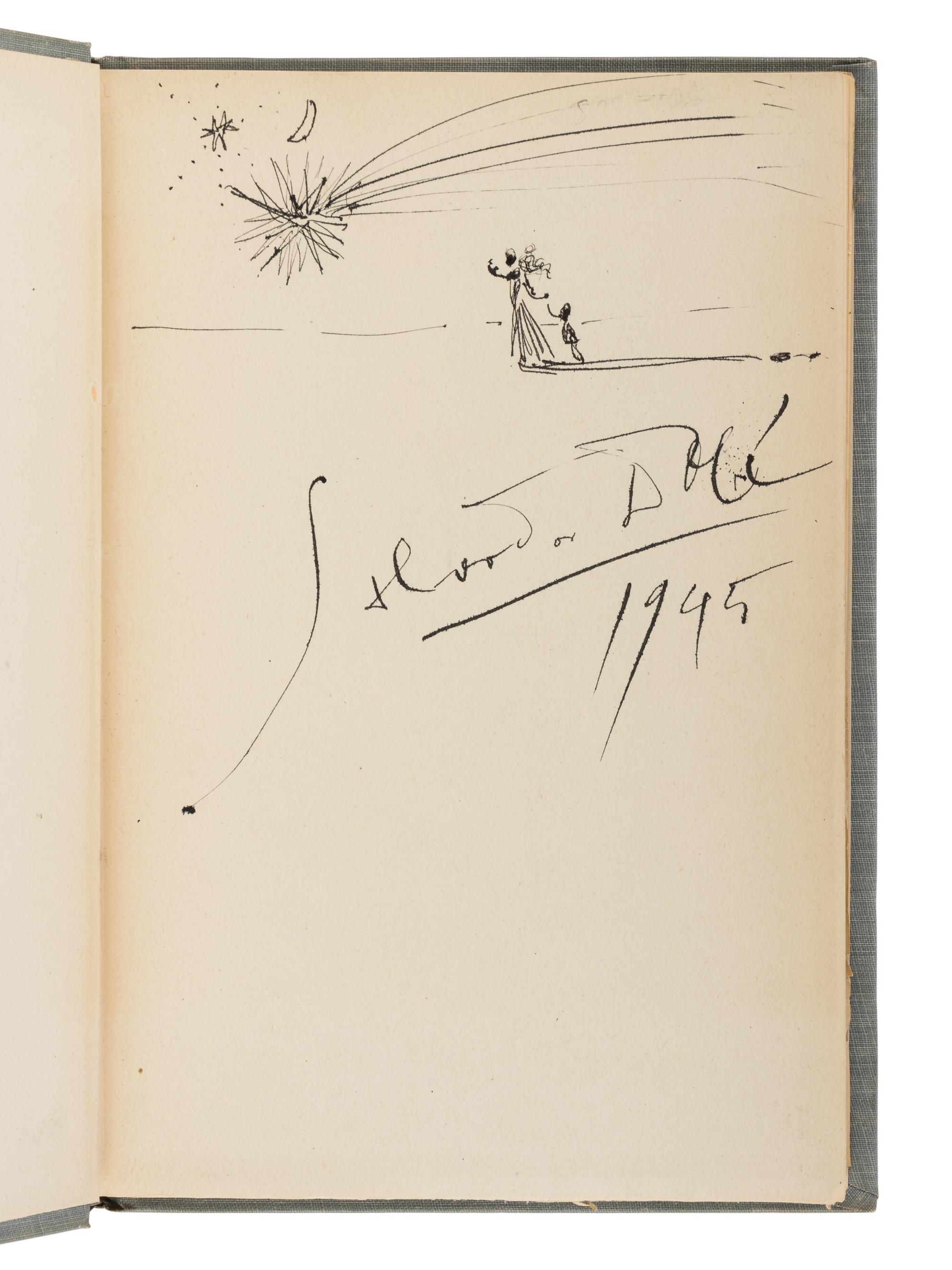 SANDOZ, Maurice (1892-1958). The Maze. Salvador DALI (1904-1989), illustrator. Garden City, NY: Doubleday, Doran, & Company, 1945.