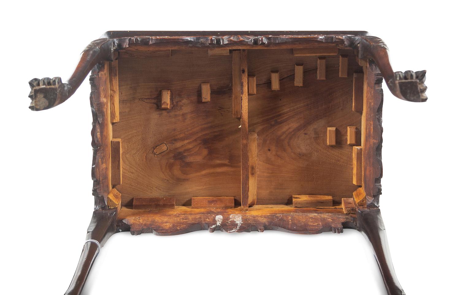 An Irish George II Mahogany Tea Table