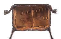 An Irish George II Mahogany Tea Table