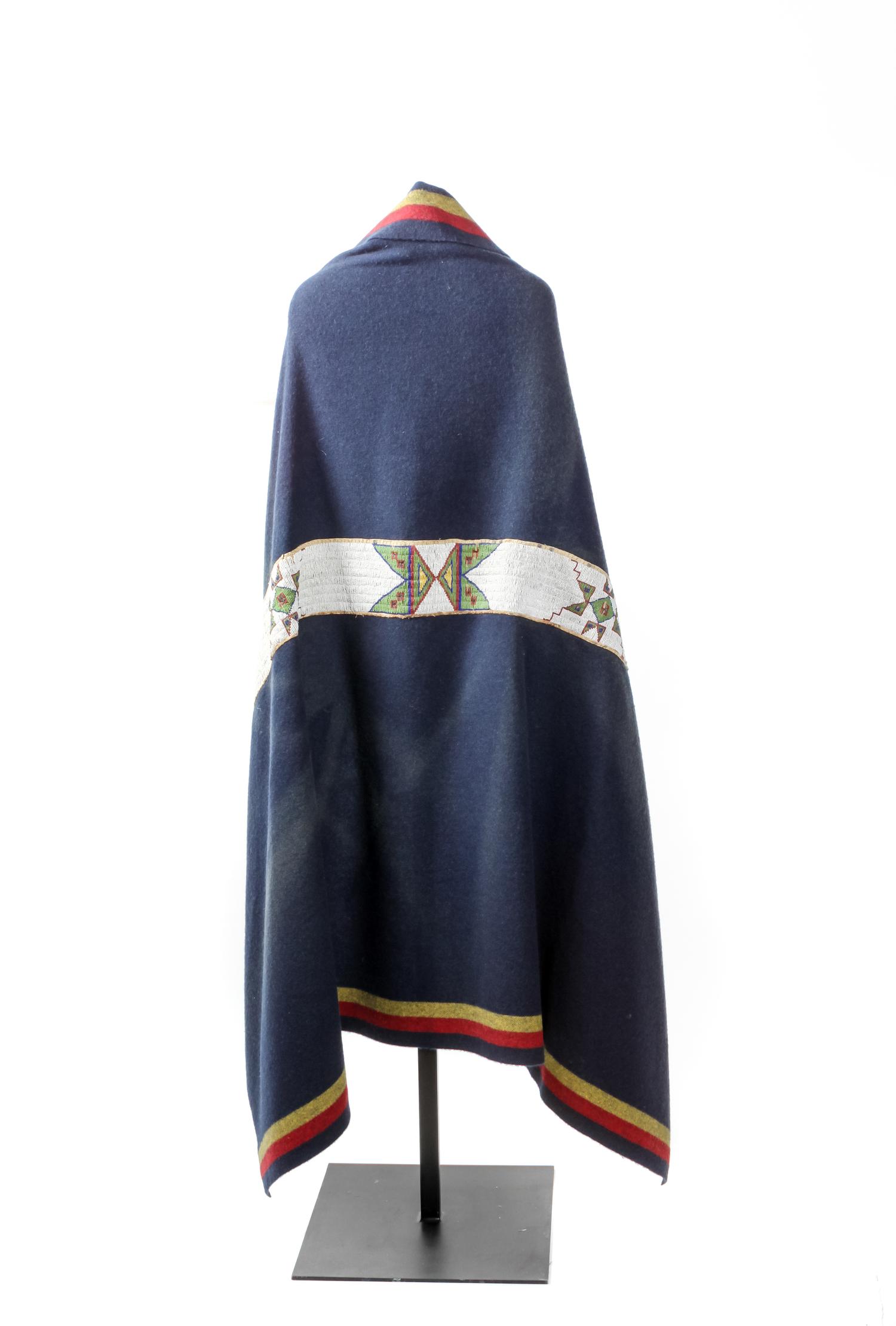 Sioux Beaded Blanket Strip