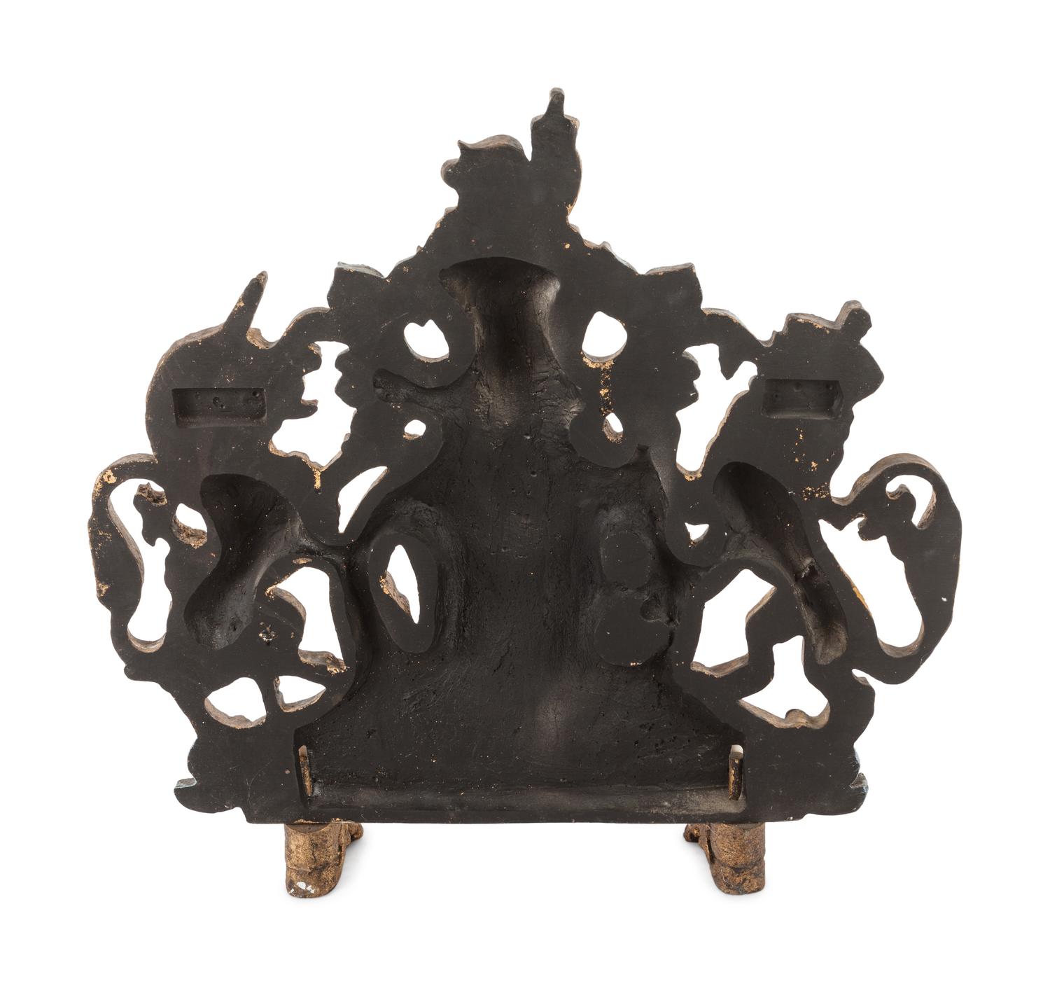 A Painted Composition Coat of Arms of the United Kingdom