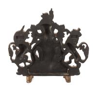 A Painted Composition Coat of Arms of the United Kingdom