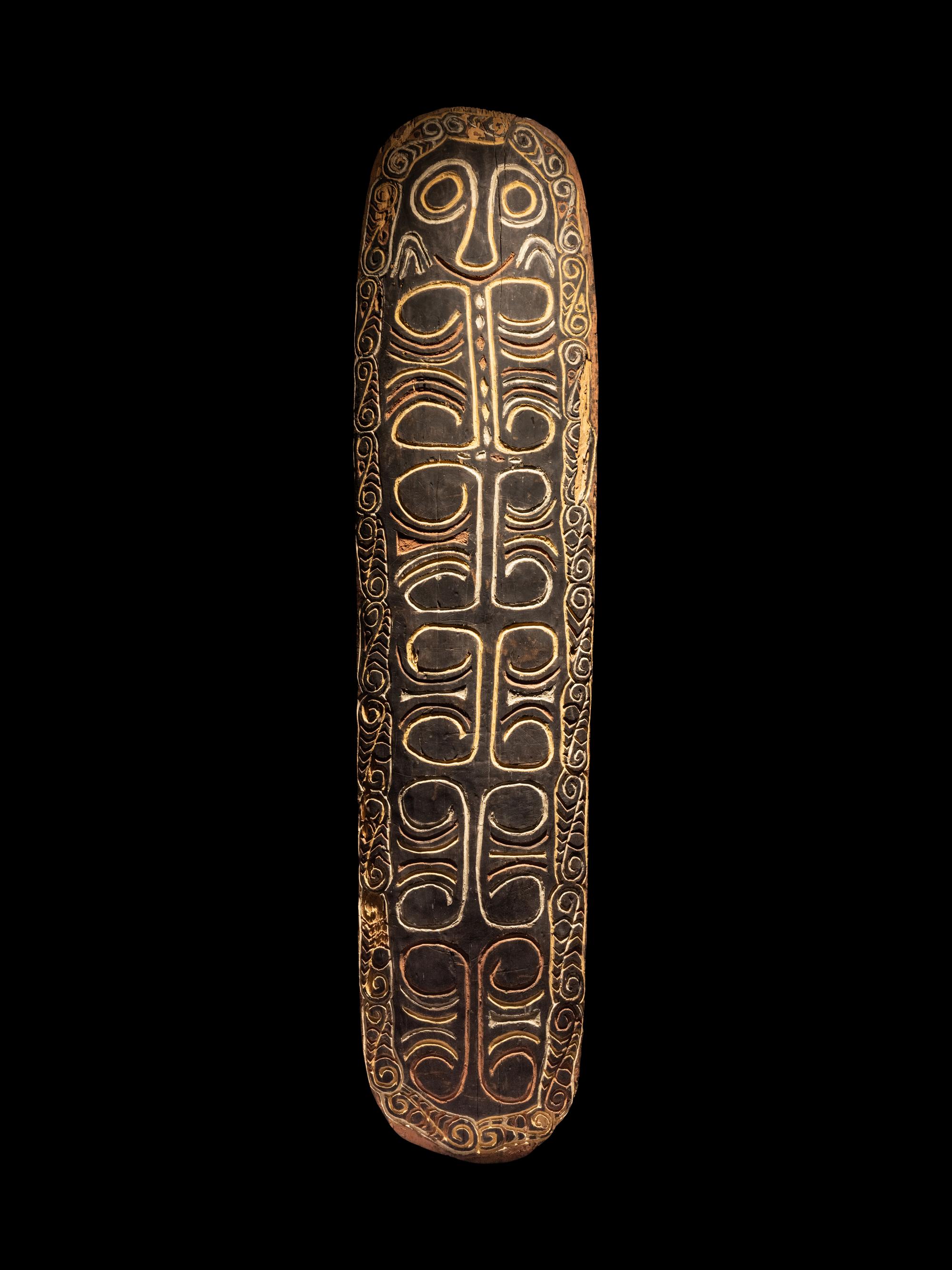 An Oceanic Wood War Shield
