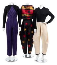 Three Geoffrey Beene Jumpsuits, 1992-93