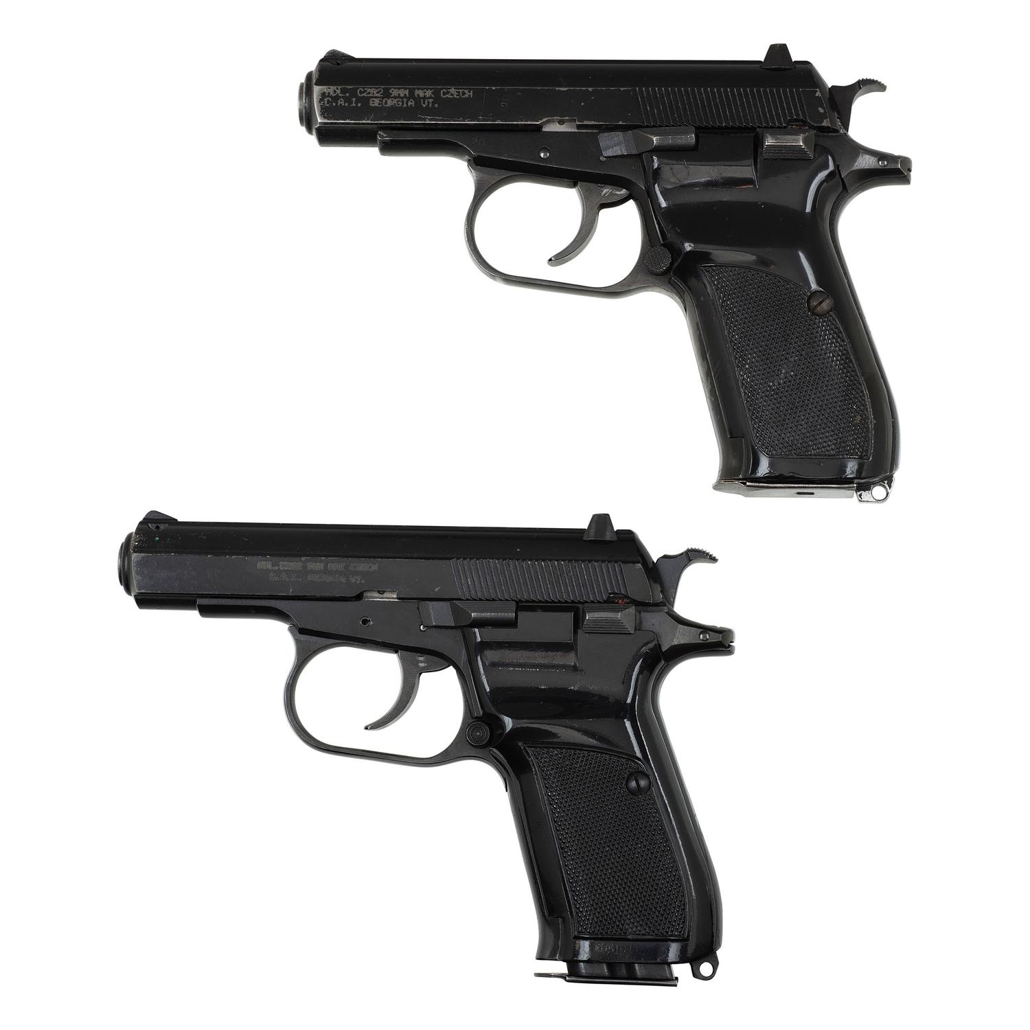 * Lot of Two CZ 82 Pistols with Extra Magazines