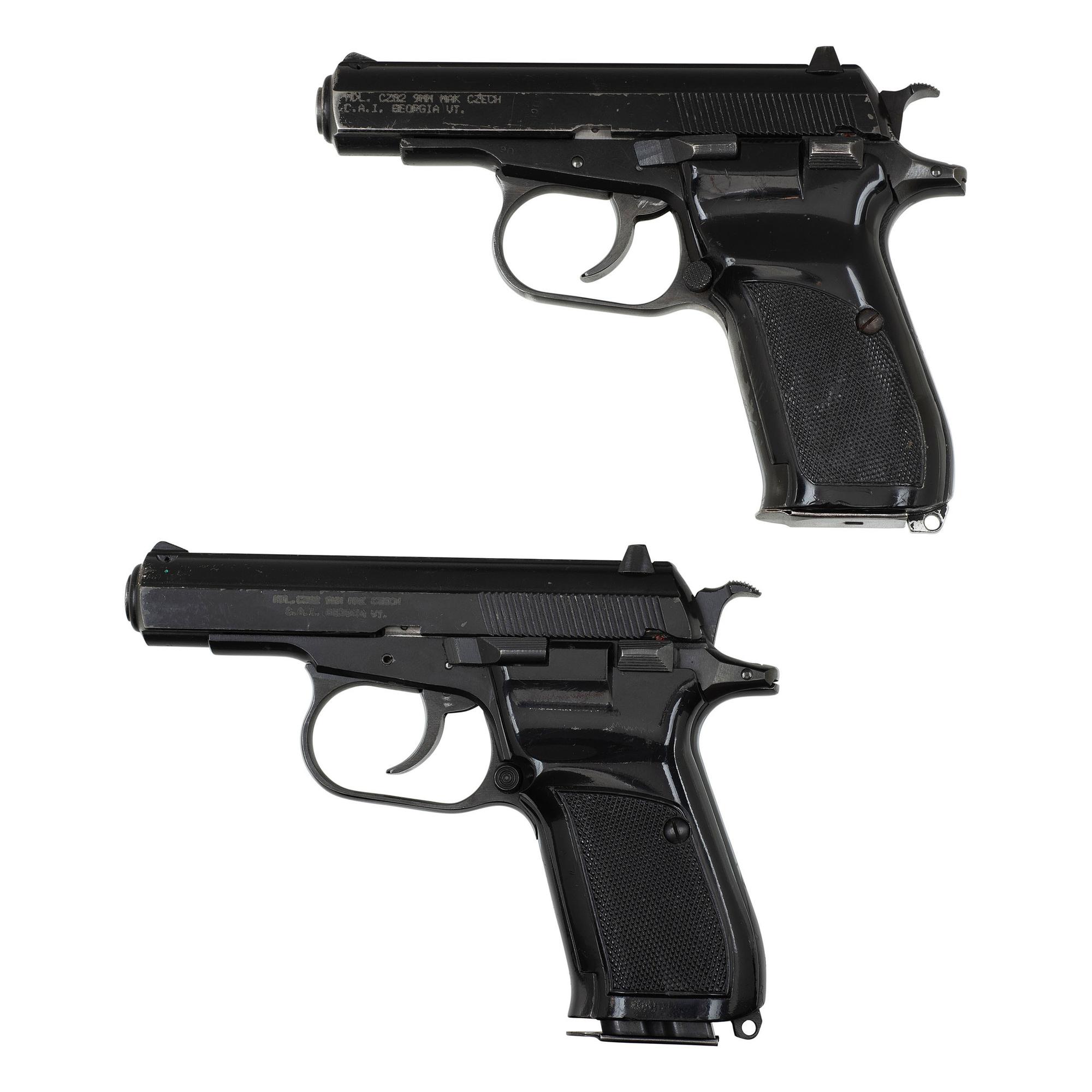 * Lot of Two CZ 82 Pistols with Extra Magazines