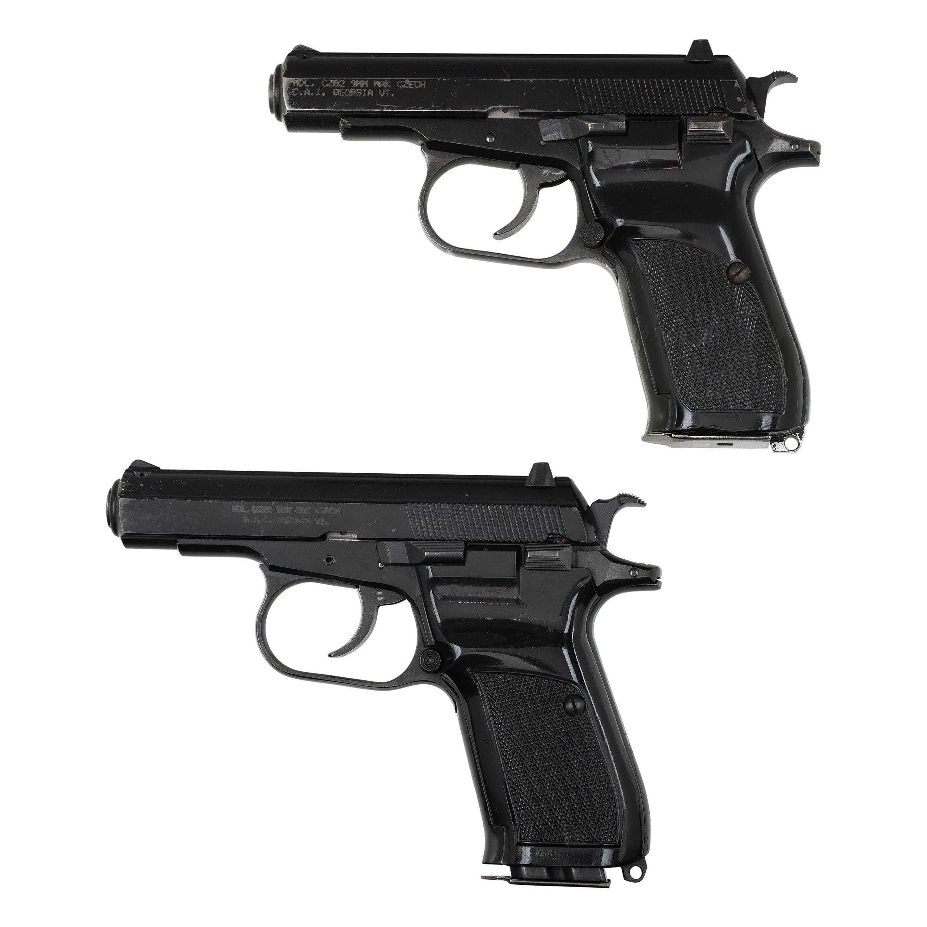 * Lot of Two CZ 82 Pistols with Extra Magazines