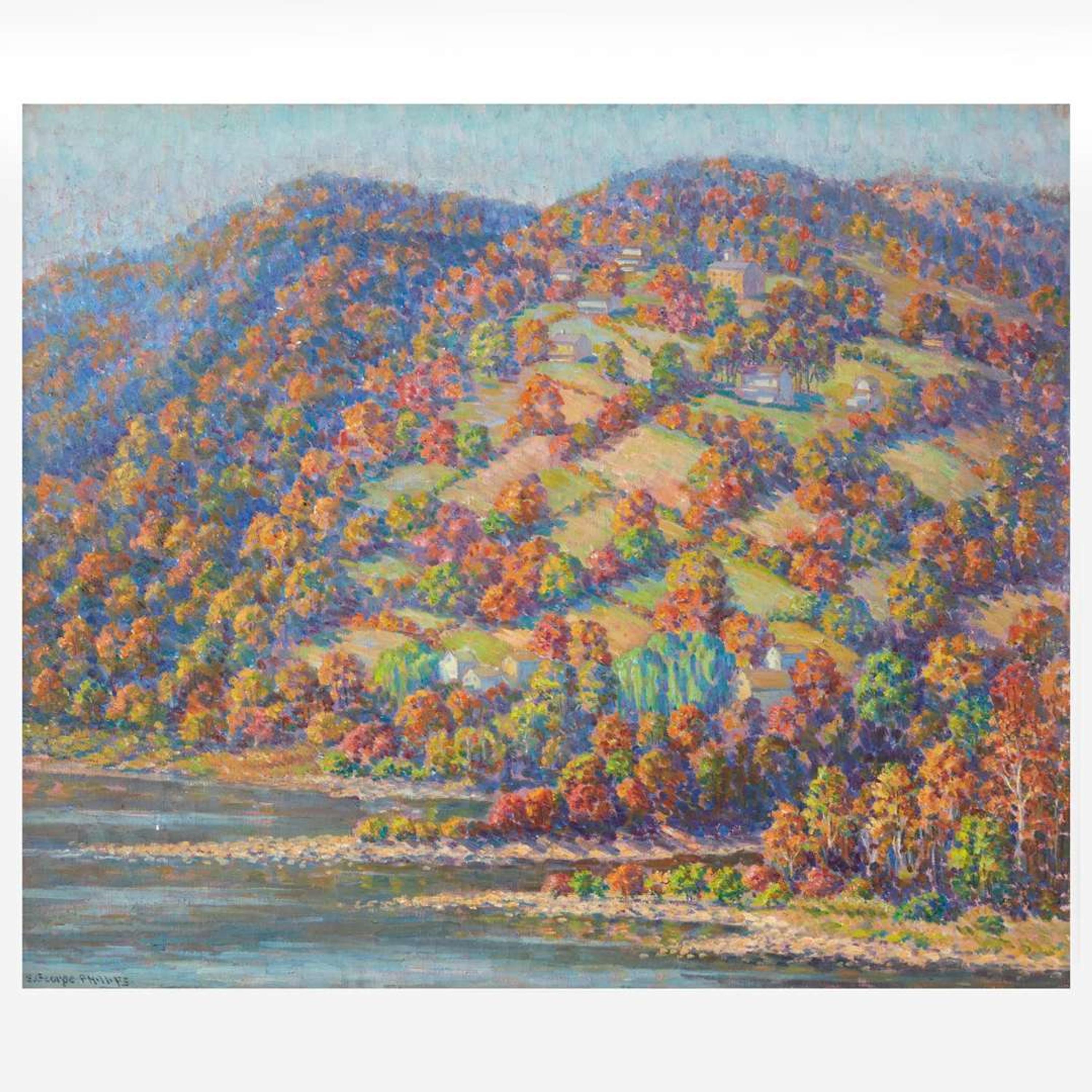 Samuel George Phillips (American, 1890–1965) The Valley in Fall