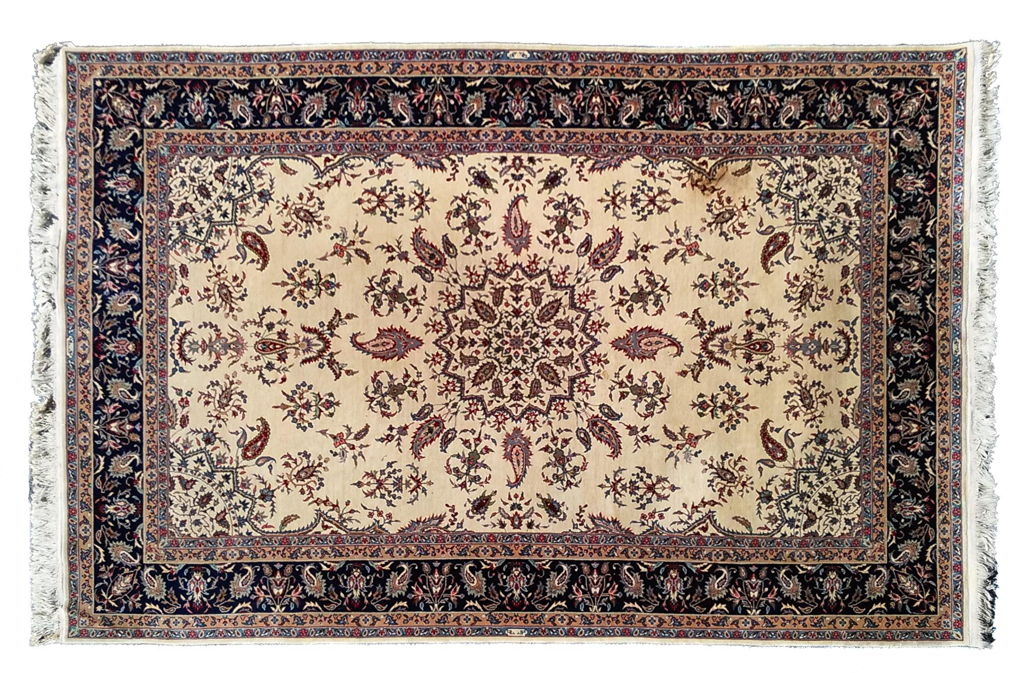 A Wool and Persian Design Rug 10 feet x 5 feet 9 inches. — 20TH CENTURY