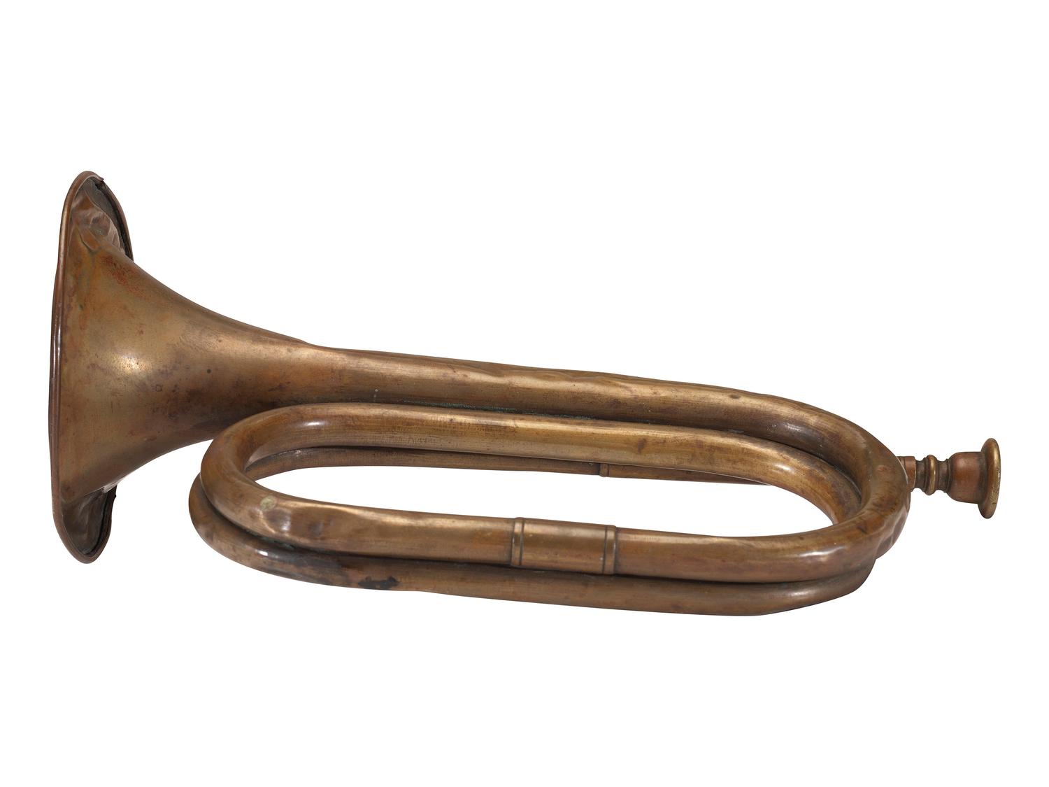 [WORLD WAR I]. A pair of bugles, comprising: