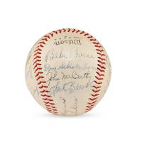 A 1946 Minneapolis Millers Team Signed Autograph Baseball