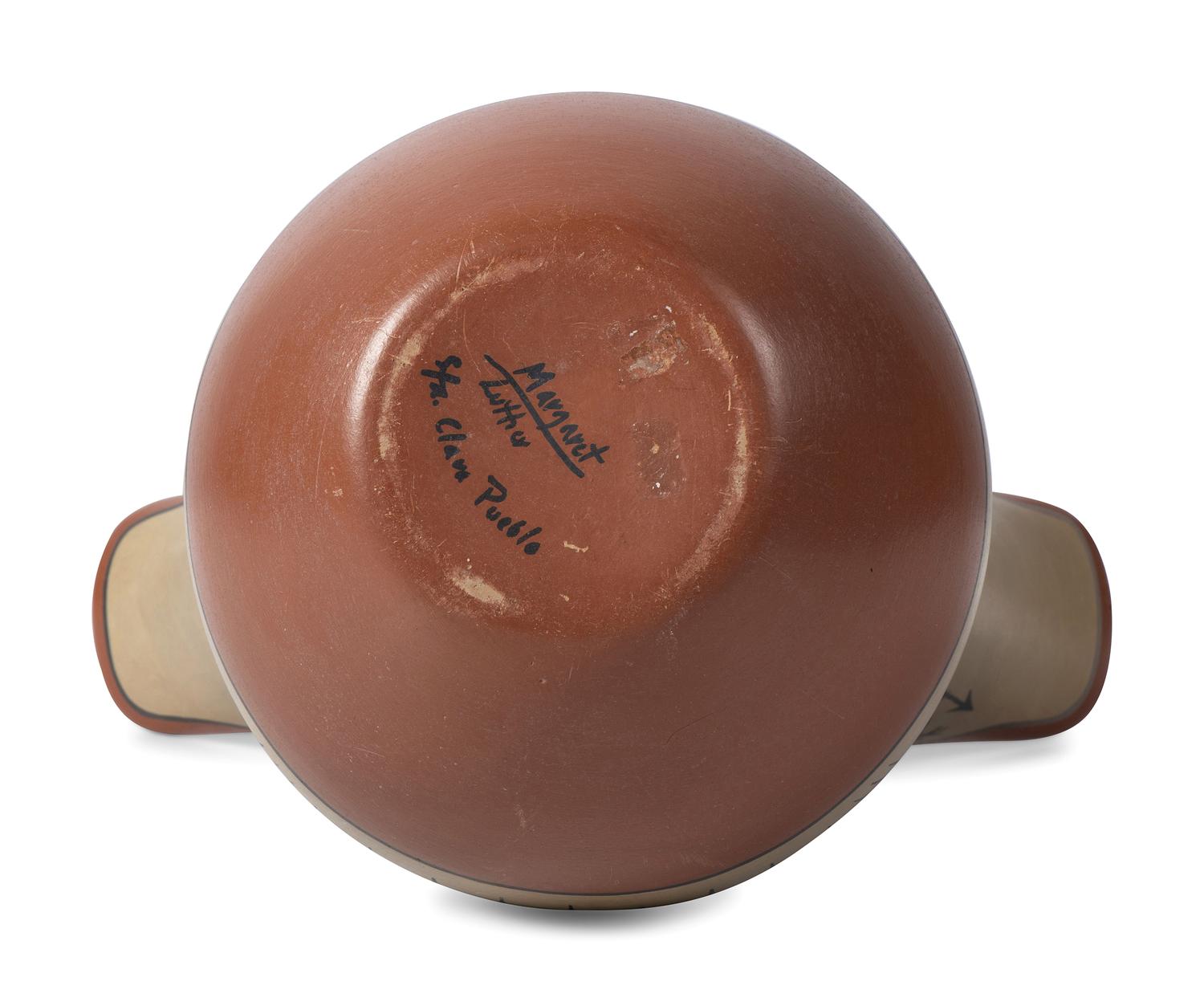 Polychrome Pottery Wedding Vase
