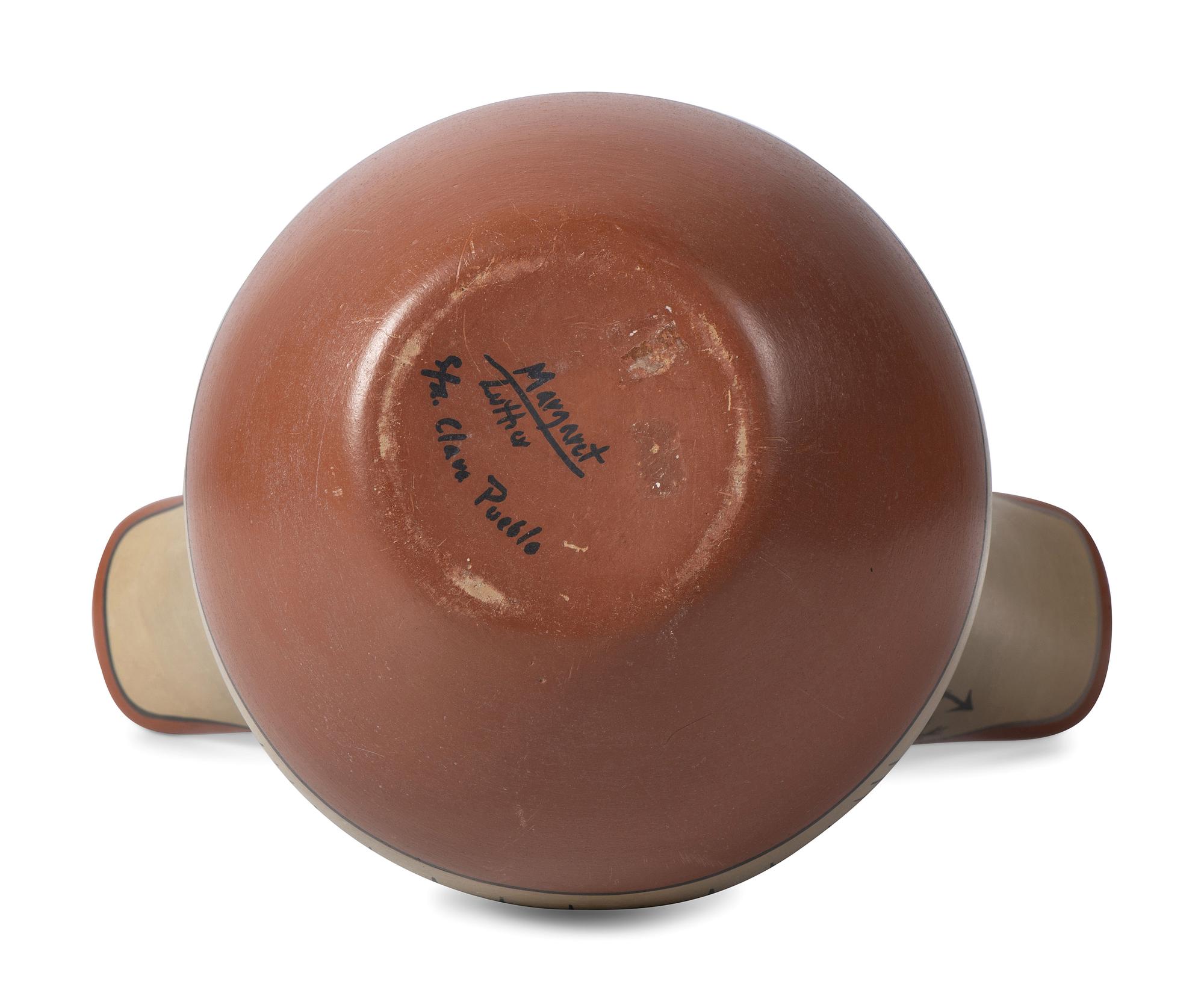 Polychrome Pottery Wedding Vase