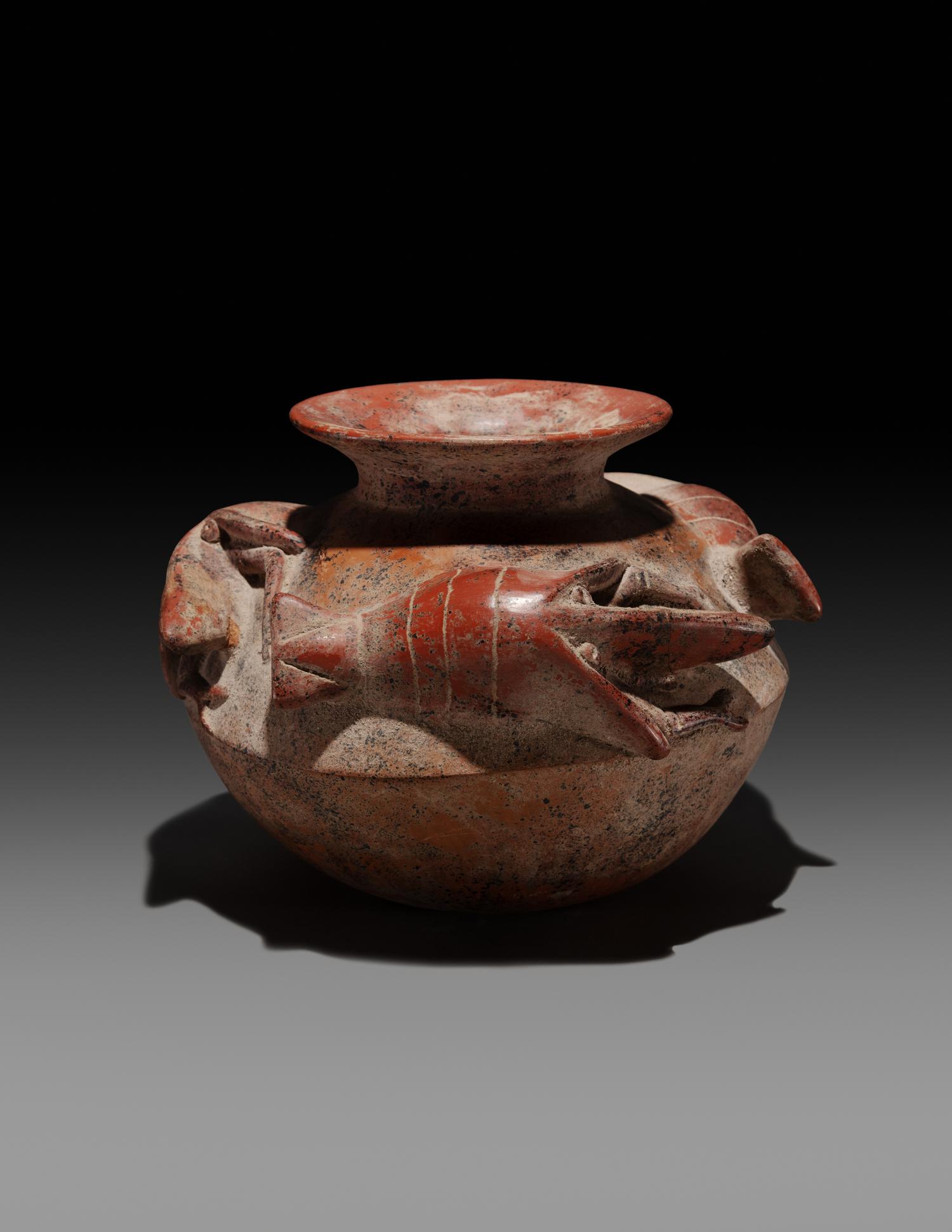A Colima Pottery 'Lobster' Vessel