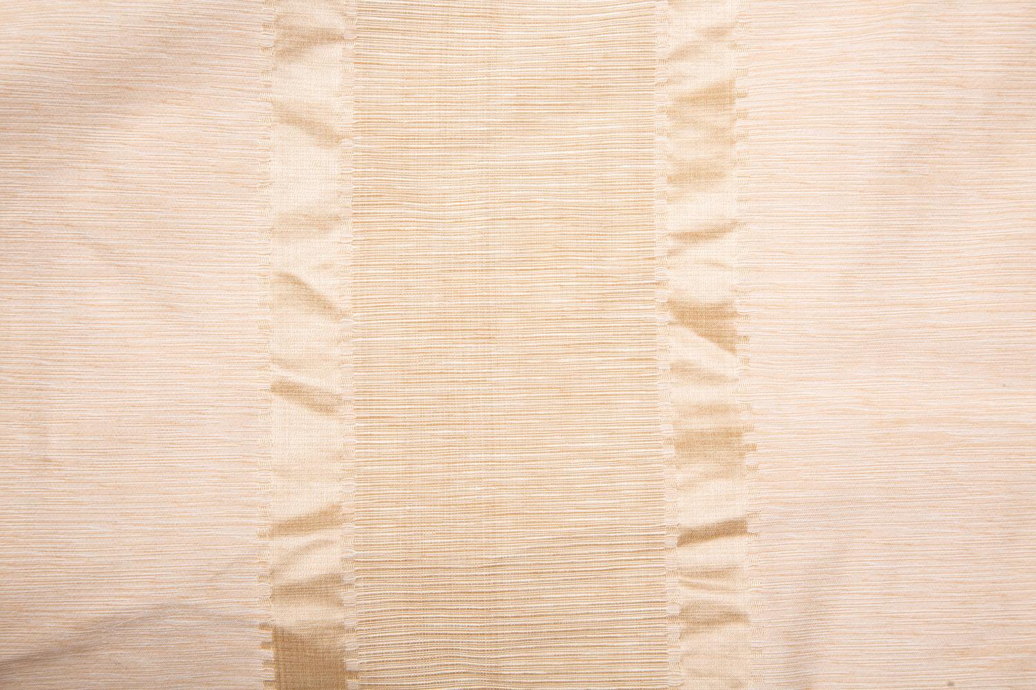 Two Silk Damask Balloon Window Shades