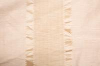 Two Silk Damask Balloon Window Shades