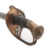 Schuyler, Hartley & Graham 1850 Foot Officers Sword of Capt. Charles Amory - 24th Mass Infantry - POW at The Crater