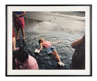 Paul D'Amato (born 1956) Girl in Rain, Chicago, 1991