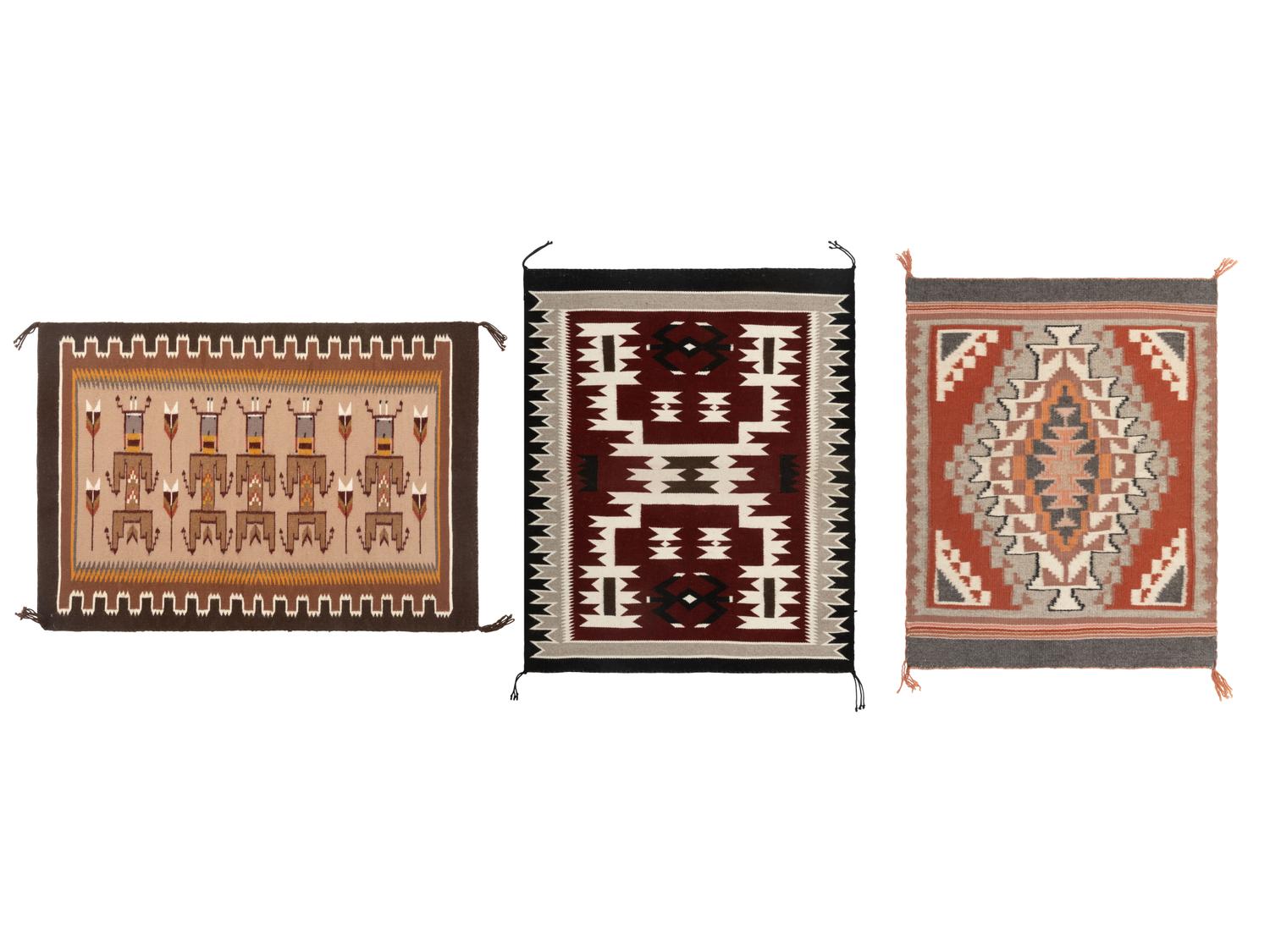 Navajo Samplers, Group of Three