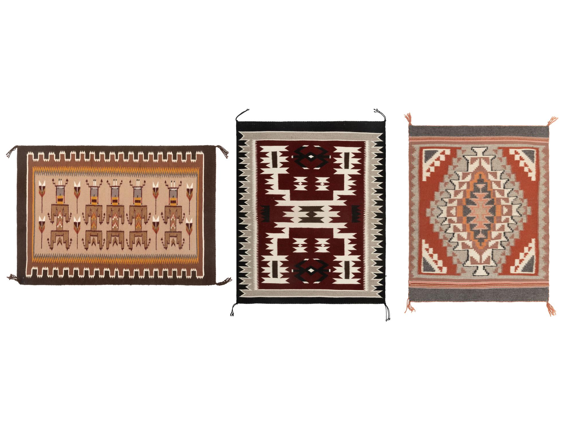 Navajo Samplers, Group of Three