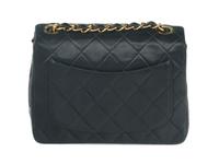 Chanel Mini Classic Flap Bag in Navy Lambskin